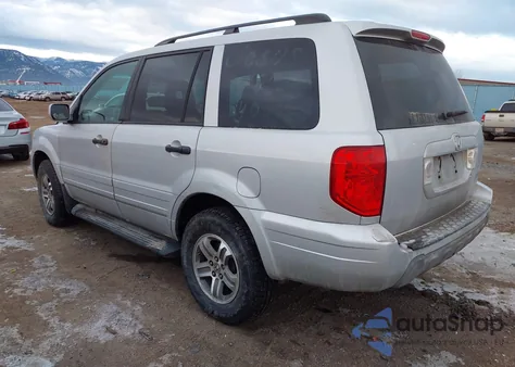 2003 Honda Pilot Ex-L из США, поврежденный, VIN 2HKYF18603H578462